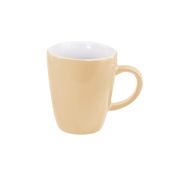 Obertasse hoch 0,10 l - Form: Table Selection -, Dekor 68568 beige - aus Porzellan. Hersteller:, Eschenbach. "Made in Germany".