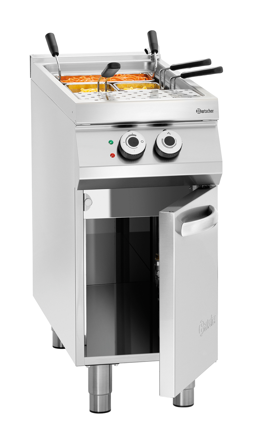 Bartscher Elektro-Nudelkocher, 1 Becken |Spannung: 400 V | Maße: 40 x 90 x 90,0 cm.Gewicht: 45,2 kg