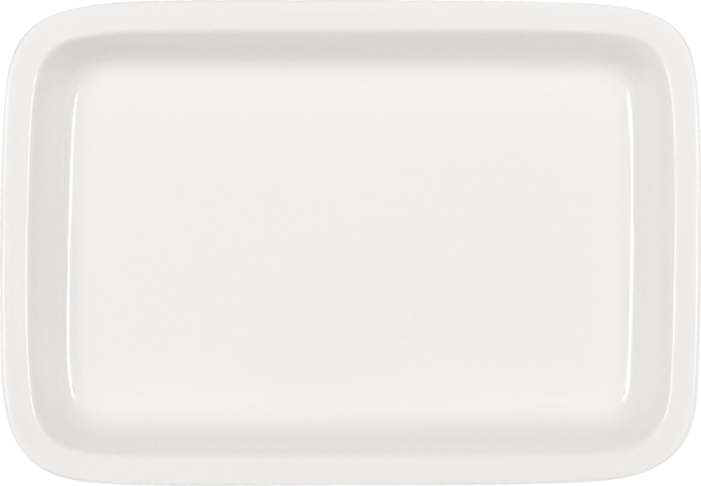 BAUSCHER planer boden Platte rechteckig 1-teilig planer Boden 27 x 19 cm