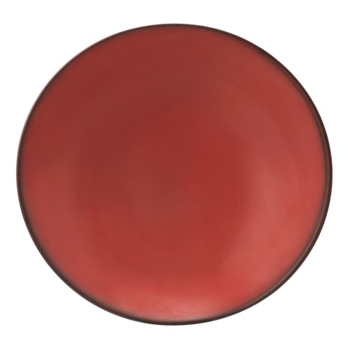 Seltmann Schale 5120 28/11, rund, Form: Buffet-Gourmet, Dekor: 57126 ziegel4, hohe Kantenschlagfestigkeit, Made in Germany