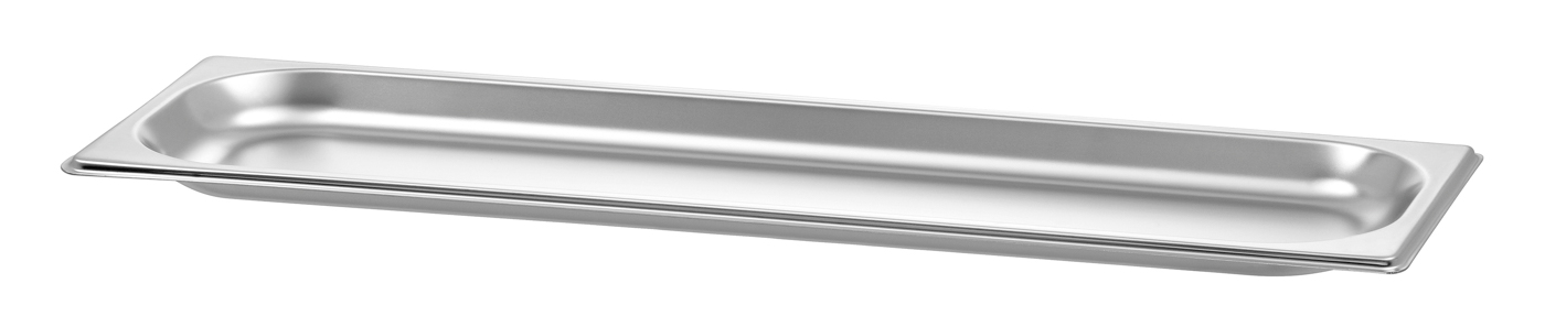 Bartscher GN-Behälter, 2/4, T20 | Ausführung:Ohne Perforation | Maße: 53 x 16,2 x 2,0 cm.Gewicht: 0,5 kg