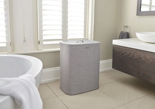 Joseph Joseph Tota 90-Liter-Wäschetrennkorb – Grau