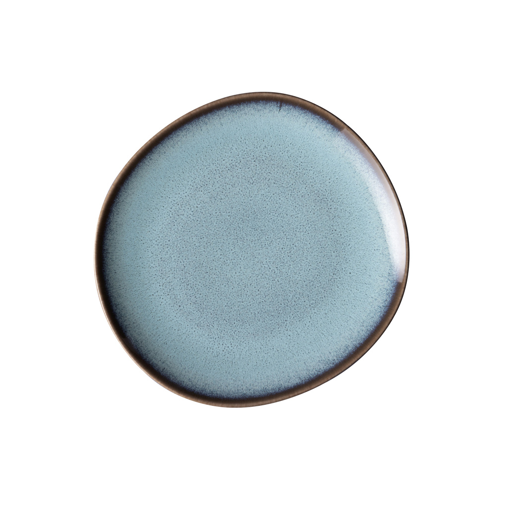 Villeroy und Boch Brotteller - Maße: 17,5 x 17 x 2 cm / Ser.: Lave glacé