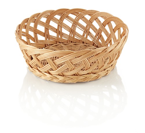 Buffetkorb. Vollweide, gesotten. rund.