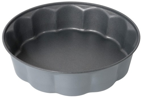 Antihaft- Rosettenbackform aus 0,6 mm starkem Stahl, PTFE antihaft-beschichtet, nicht spülmaschinengeeignet Durchmesser: 26 cm, Höhe: