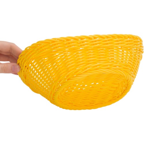 Westmark Korb »Coolorista« oval, 23,5 x 18 x 6/8 cm, zitronengelb