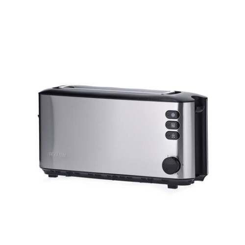 Severin Langschlitztoaster, ca. 1000 W, integrierter Brötchen-Röstaufsatz