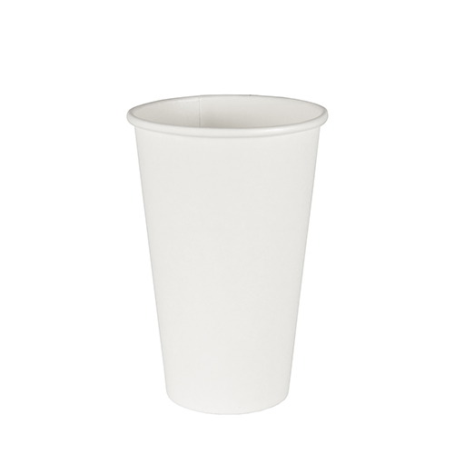 50 Trinkbecher, Pappe 0,3 l Ø 8 cm · 11,7 cm weiss von PAPSTAR