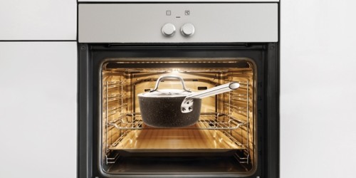 Stielkasserolle PRESIDENT Stone mit Deckel ø 16 cm, 1.3 l