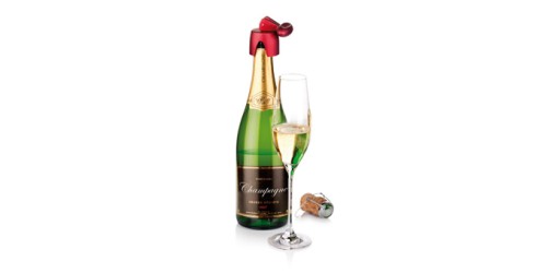 Verschluss auf Champagnerwein UNO VINO