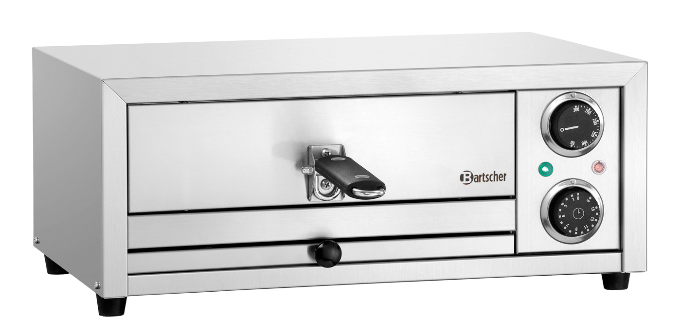 Bartscher Pizzaofen ST350 TR | Spannung: 230 V |Maße: 51 x 57 x 21,5 cm. Gewicht: 14,6 kg