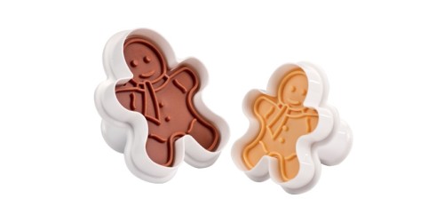 Ausstecher mit Stempel DELÍCIA, 2 St., Männchen