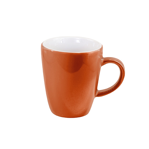 Obertasse hoch 0,10 l - Form: Table Selection - Dekor 66276 orange-braun - aus Porzellan.
