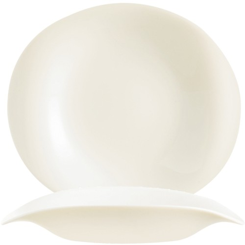 Tendency Uni Bone Teller flach 17x15cm ZENIX by Arcoroc