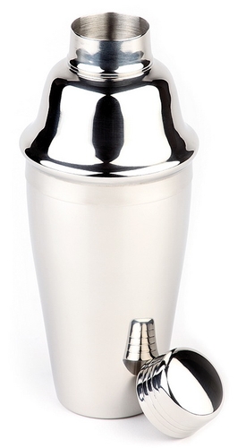 Shaker -CLASSIC- Ø 9 cm, H: 23 cm, 0,7 Liter Edelstahl, hochglanzpoliert spülmaschinengeeignet stapelbar