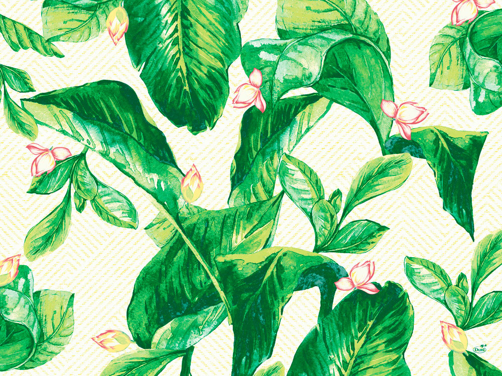 DUNI Papier-Tischsets 30 x 40 cm, Banas