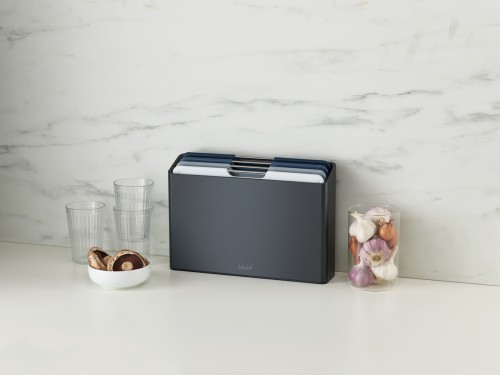Joseph Joseph Folio 4-teiliges Schneidebrett-Set (Normal) - Graphit