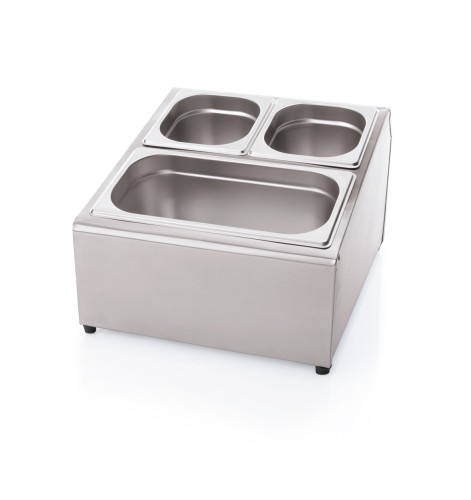 GN Systemteiler. Chromnickelstahl. passend für GN Behälter 1/3 & 1/6 bis 150 mm,