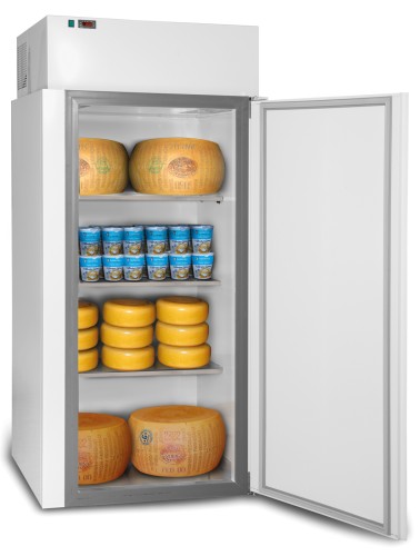 SARO Mini-Kühlzelle Modell MINICELLA 100 K Made in Europe - Material: Verzinkter Stahl - 1 Tür, Kühlzelle mit Boden - Lieferung: