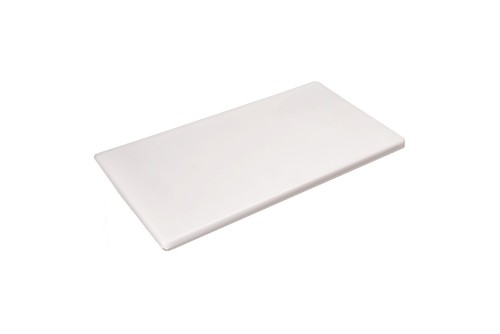 HACCP Schneidbrett. Polyethylen. Mit rutschhemmenden Füßchen. Maße: 50 x 30 x 2 cm LxBxH.