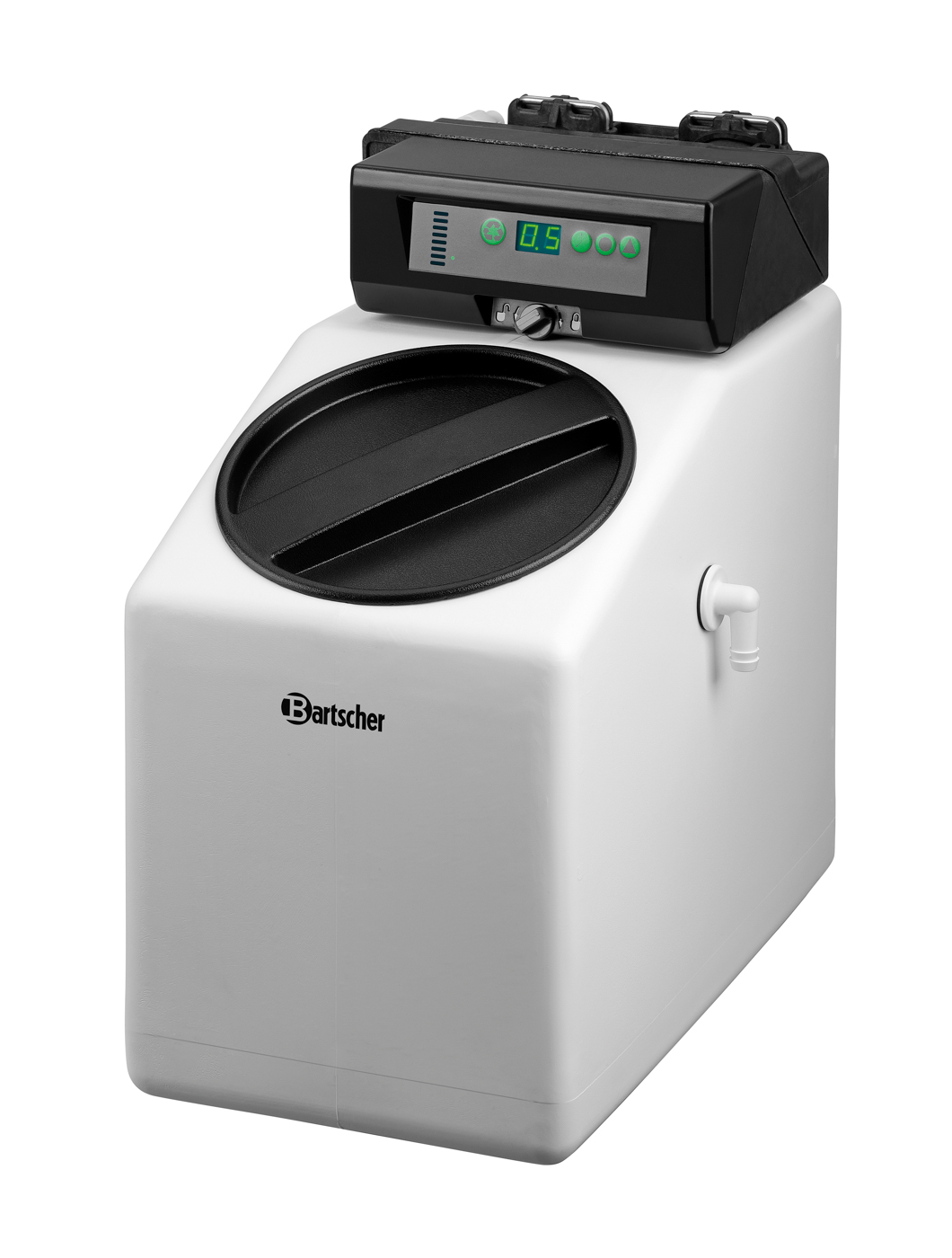 Bartscher Wasserenthärtungsanlage WEH1600 |Anschlusswert: 0,006 kW | Maße: 25,5 x 40 x 42,0cm. Gewicht: 8,6 kg