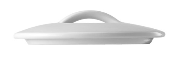 Deckel zu Zuckerdose 0,15 ltr., Form Thomas TREND, Porzellan, uni weiss.