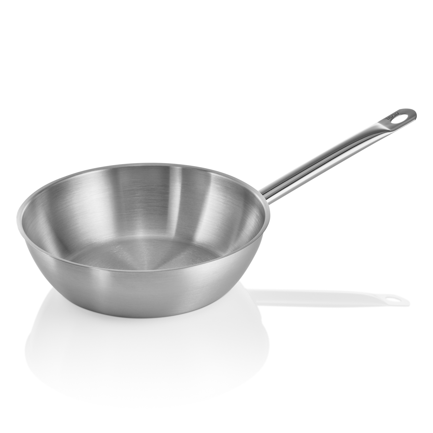 Sauteuse Cookware 21, Ø 24 cm, mit Schüttrand, Chromnickelstahl 18/10
