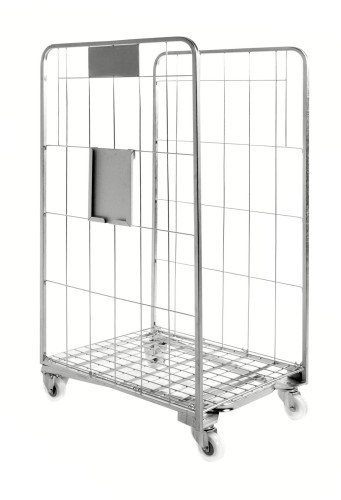 Stapelbarer Rollcontainer - Maße: 80 x 70 x 157 cm - Gewicht: 22 kg - Belastungsgewicht: 400 kg