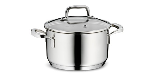 KELA Fleischtopf Flavoria Edelstahl 18/10 silber glänzend 10,0cm 16,0cmØ 1,6l