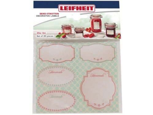 Leifheit Deko Etiketten Pastell