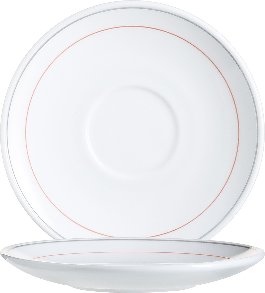 Kaffeeuntertasse Ø: 14 cm, aus Hartglas Form Restaurant Valerie ARCOPAL