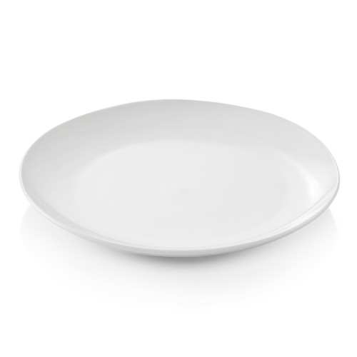 Teller, Flache Ausführung. Material: Porzellan. Serie: Asolia. Durchmesser: 19 cm.