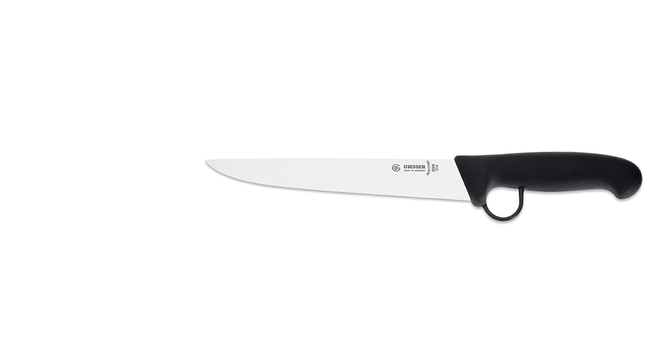 Stechmesser 21 cm, schwarz Giesser - Made in Germany