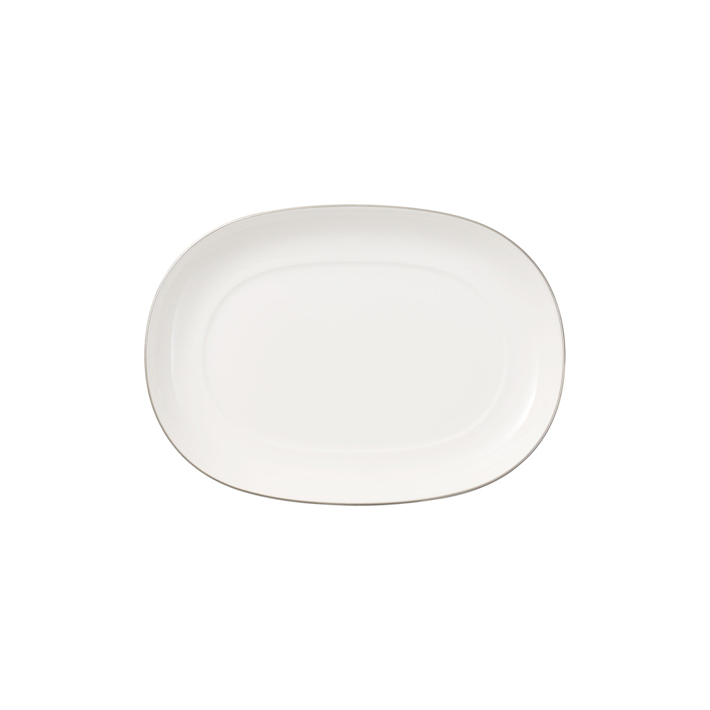 Villeroy und Boch Beilagenschale/Sauciere-Unterteil - Maße: 2H: 0 cm / Ser.: Anmut Platinum No.1