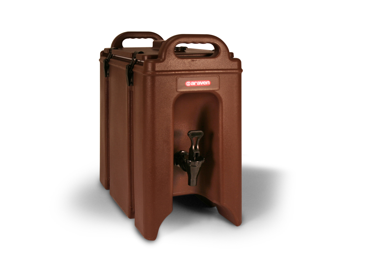 ARAVEN Behälter isothermisch für Flüssigkeiten, mit 9,4 Liter Füllvermögen in brauner Farbe