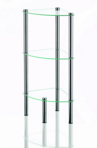 Kela Eckregal Ole Metall 28,5x28,5x76cm