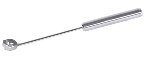 Barlöffel / Stirrer aus Edelstahl 18/10, hochglänzend poliert, hochwertige Qualität Länge: 25 cm