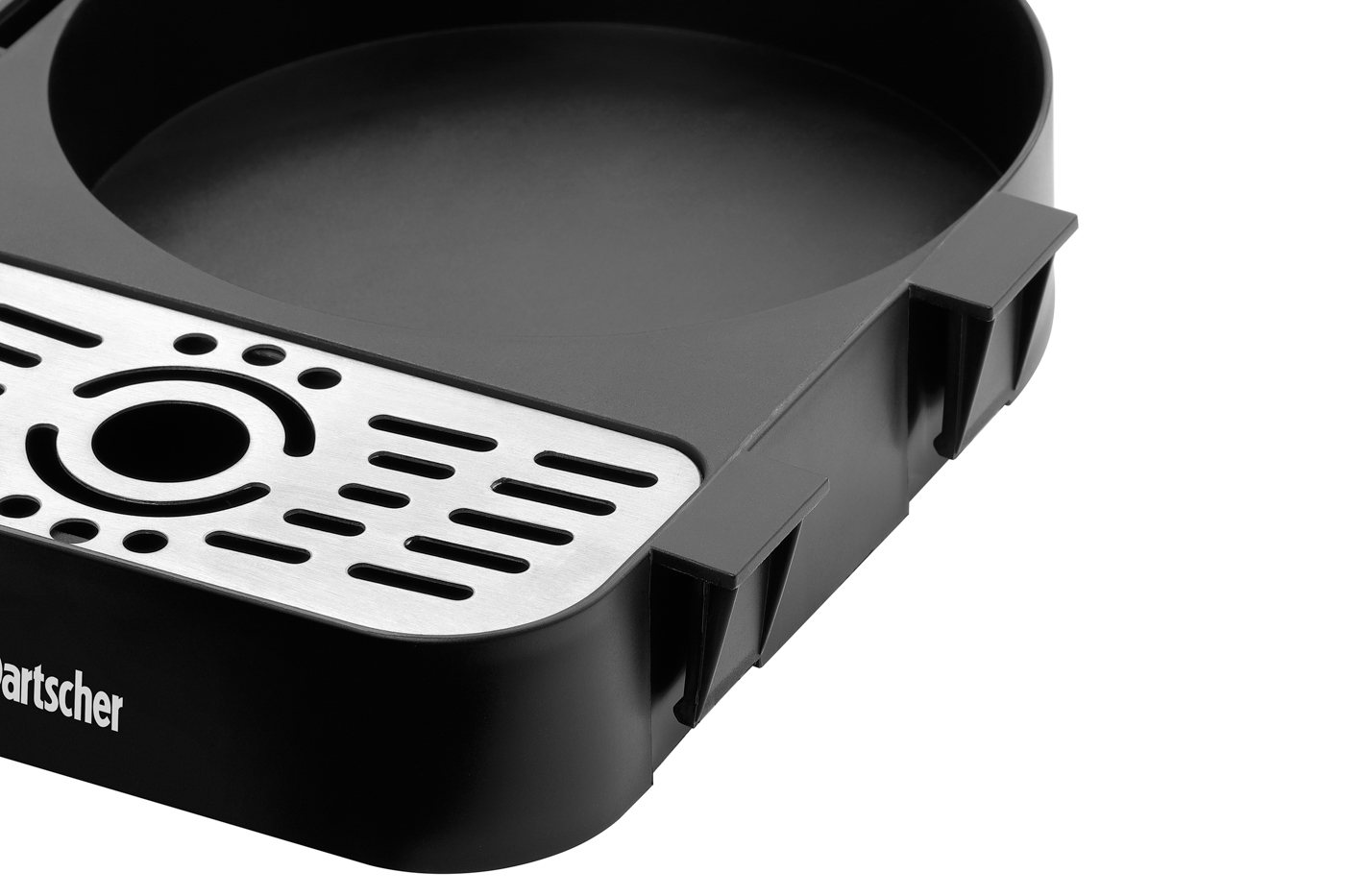 Bartscher Abtropfschale Z50-150 | Material:Kunststoff ,Edelstahl | Maße: 18 x 22,5 x 4,0 cm.Gewicht: 0,23 kg