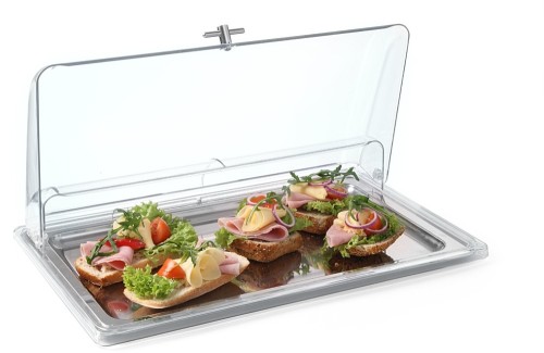 HENDI Rolltop-Haube GN 1/1 - 545x335x(H)95 mm - GN 1/1 -