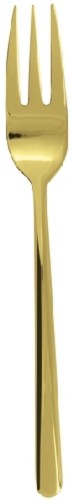 Sambonet Linear Edelstahl/PVD Gold Fischgabel
