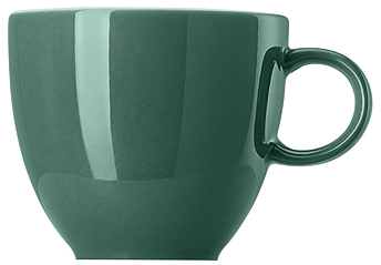 Sunny Day Herbal Green (grün) von Thomas, Espresso/Mokka-Obertasse, aus Porzellan, spülmaschinengeeignet