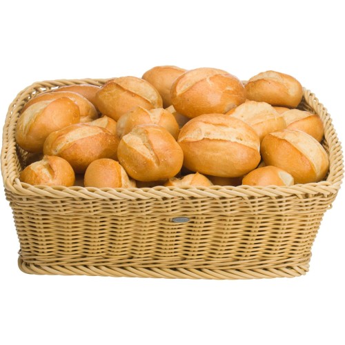 Westmark Präsentationskorb eckig, 52 x 50 x14/24 cm, hellbeige