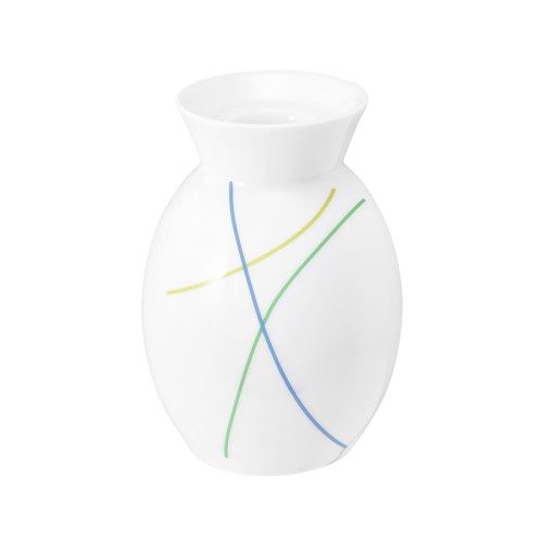 Seltmann Leuchter, rund, Form: Community, Dekor: 57403 Green Line, hohe Kantenschlagfestigkeit, Made in Germany