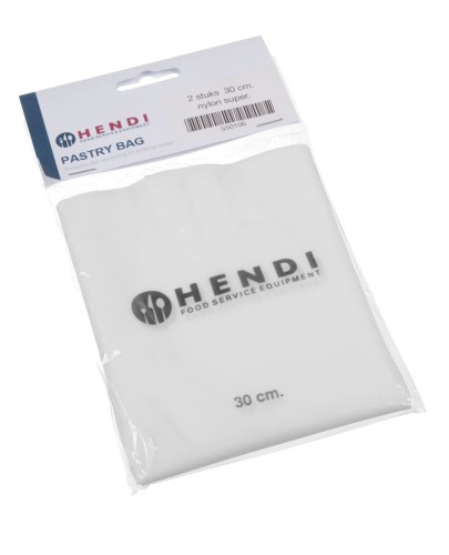 Spritzbeutel, hergestellt aus makellosem Nylon. Hochbelastbar, mit Hängeöse.