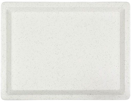 ETERNASOLID® Fiberglastablett - Salz Pfeffer, 4/5 Gastronorm 425×325 , Glass - Spitze Ecken