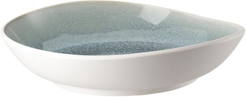 Junto Aquamarine (türkis) von Rosenthal, Teller tief 28 cm, aus Steinzeug - spülmaschinengeeignet