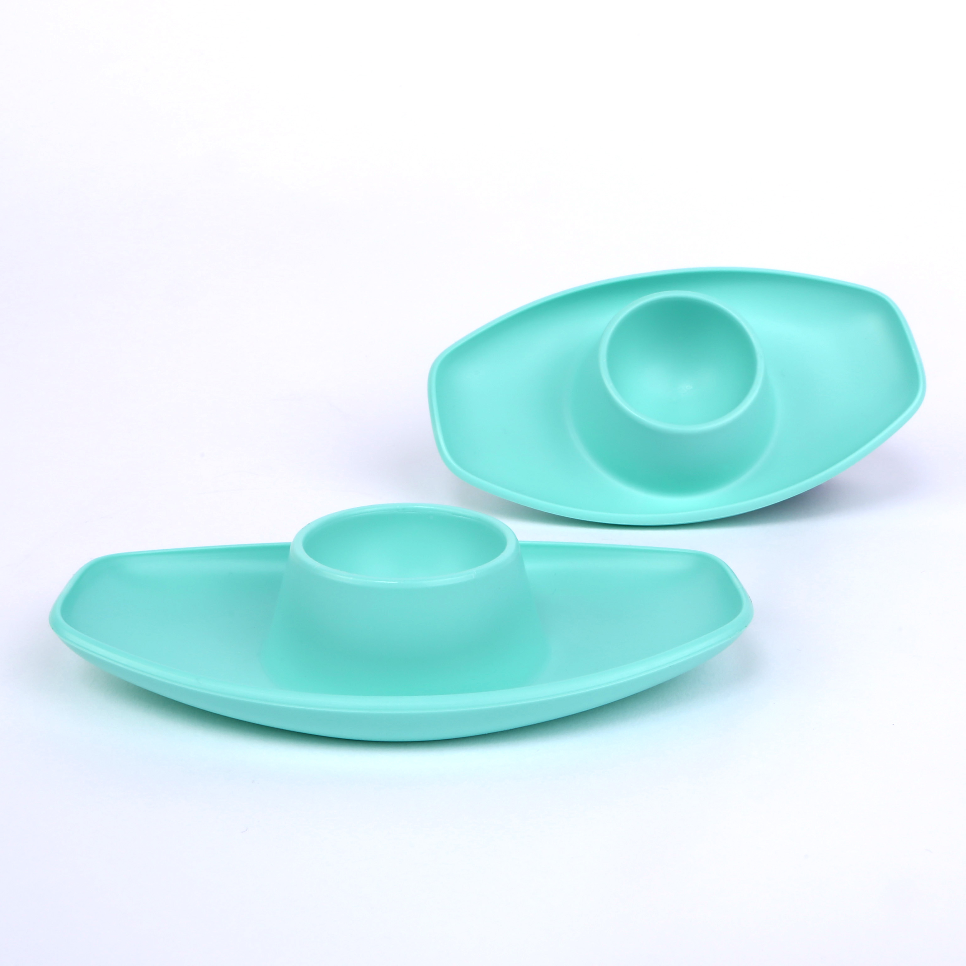 vaLon Zephyr Eierbecher aus schadstofffreiem Kunststoff in der Farbe pastellgrün.