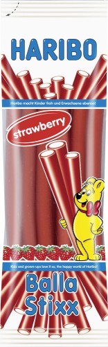 Haribo Balla Stixx Erdbeere Veggie Fruchtgummi 200G
