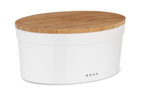 KELA Brotkasten Salena Keramik weiß 36,5x23,5x14,0cm