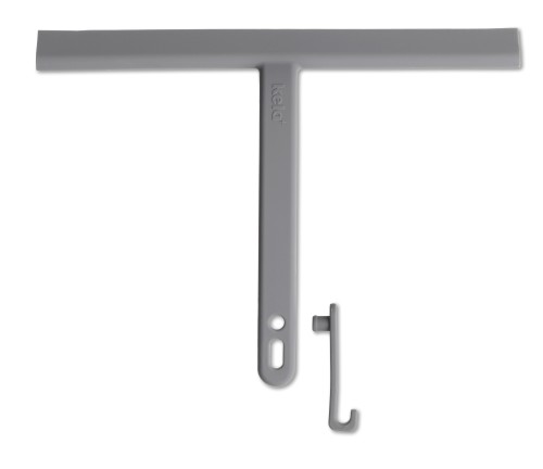 KELA Badwischer Toni Silikon dunkelgrau 21,5x25,5x2,0cm